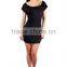 2015 New Fashion Sexy Black Dress