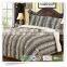 100% Polyester Hand Made PV Fleece Quilt Pillow Cover Bed Sets Animal Fur Design