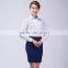 Custom Cotton Skirt And Flight Attendant Shirts