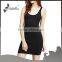 2015 hot selling fitness &yoga wear tank dress of Stretch-Knit Bodycon