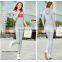 2017 Casual Fleece Slim Fit Women Tracksuit Wholesale Cheap Custom Women Tracksuit