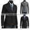 Mens slim fit fashion cotton blazer Suit Jacket black M to 2XL plus size Male blazers Mens coat