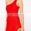 Vivo Mesh One Shoulder Maxi Dress