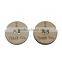 Wood Sewing Buttons Scrapbooking 2 Holes Round Natural Message Pattern I Love Thank You "