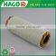 Ne12s cheap milk white recycled cotton yarn blended socks knitting yarn
