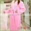 Bulksale Solid Color Thick Breathable Flannel Bathrobe