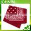 high quality sublimation printing promotional 22*22"cotton bandana