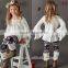 ruffle sleeve sweet child clothing cheap wholesale children clothing usa