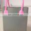 Candy silicone beach bag/Silicone Shopping Bags/ Beach Handbags 2017
