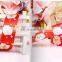 hot sell stock printed christmas grosgrain ribbon