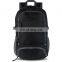 Black Nylon Light Weight Outdoor Travel Backpack