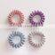 yiwu hair accessory neon color telephone elastic band