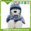 2017 winter new products teddy bear series plush toy with hat and scarf