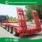 High Quality Lowbed Semi Trailer Used to Transport Large Heavy Equipment Easily