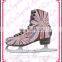 Aidocrystal 2016 Exclusive Crystal Covered Glitter Design Figure Ice Skate for Girls