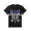 big front printing discharge print mens short sleeve t-shirts wholesale cheap t-shirts cotton