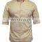 Khakhi Solid Casual Shirt