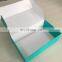 100% custom teal shipping box wholesale packaging