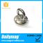 Round Neodymium Magnet with Countersunk Hole and Eyebolt for Magnet Fishing