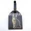 Promotion cheap custom faux leather pu luggage tags with print custom logo