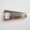 Fashion metal smal metal tags metal zip-fastener for wholesale