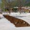 Bicycle Park Decoration Corten Steel Statue