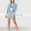 DiZNEW OEM Stylish Sherpa Oversized Women Corduroy Trucker Jacket