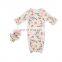 Girl Dreamcatcher Ruffle Raglan Sleep Bag Baby Boho Gown Swaddle Sleeping Bag