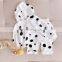 Children's Polka Dot Casual Set 2020 Autumn Baby Korean Pocket Hooded Sweater Trousers Two-piece Set