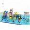 Hot sale Aqua Park, swing pool water slide playground, lager water park play equipment fiberglass water slide