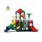Kindergarden toddler playground used kids outdoor playground tube slide equipment for sale JMQ-18158F