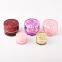 Plastic Custom Cosmetic Beauty Cream Packaging Containers Jars with Lids