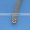 3 core shielding transparent pvc cable