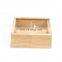 carved custom wooden gift box with sliding top small wooden trinket & favour boxes