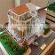 Miniature house model with led light , 1:25 scale villa house model