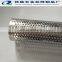 customize 304 316 perforated stainless steel tube pipe filter