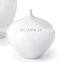Nordic Simple Minimalism Potbelly On Glazed Milky White Home Ceramic Vase Porcelain For Table Decoration
