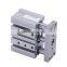 High Quality Standard Stroke Thread Interface Air Pressure Differential Thin Sliding Dual-guide Cylinder with Guide Rod