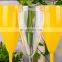 High Quality Reusable Plastic Wholesale Modern Luxury Unbreakable Unique Large Color Wine Glasses