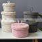 Top Selling Container Wholesale Kids Hand Woven Box Shelves Storage Baskets Lids