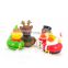 Made in China weighted floating rubber colorful ducks baby toys bath custom rubber duck for children