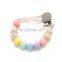 Customized shape diswash safe bpa free food grade newborn wooden baby teethers