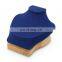 Factory direct supply blue wooden jewelry display necklace stand