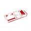 12-20 For Subaru BRZ/Toyota 86 Indoor Trunk Switch Sticker Aluminum Alloy Red 1 piece set