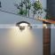 Moden LED Wall Lamp Outdoor Motion Sensor Smart LED Wall Light Waterproof Garden Yard Lawn Porch Sconce Wall Lights Spotlight