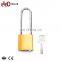 China Factory Square Safety Pad Lock Colored Aluminium Padlock