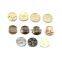 Peculiar Exquisite Different Colors Shapes Metal Spring Snap Button Snap Fastener Button For Garments Purse