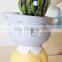 Best Price Planter Small Plant Stand Ceramic Succulent Mini Cat Flower Pot