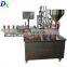 900 Rotary Cup Bottle Plastic bucket Paste Liquid Filling Sealing Capping Machine