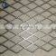 Flattened small hole expanded metal mesh for decorative screen